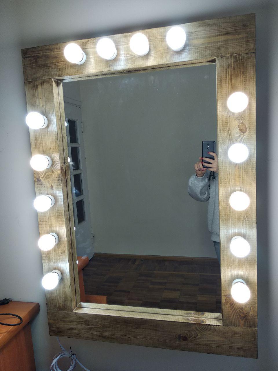 DIY Makeup Mirror - My, Mirror, Longpost, Images, Presents, Video