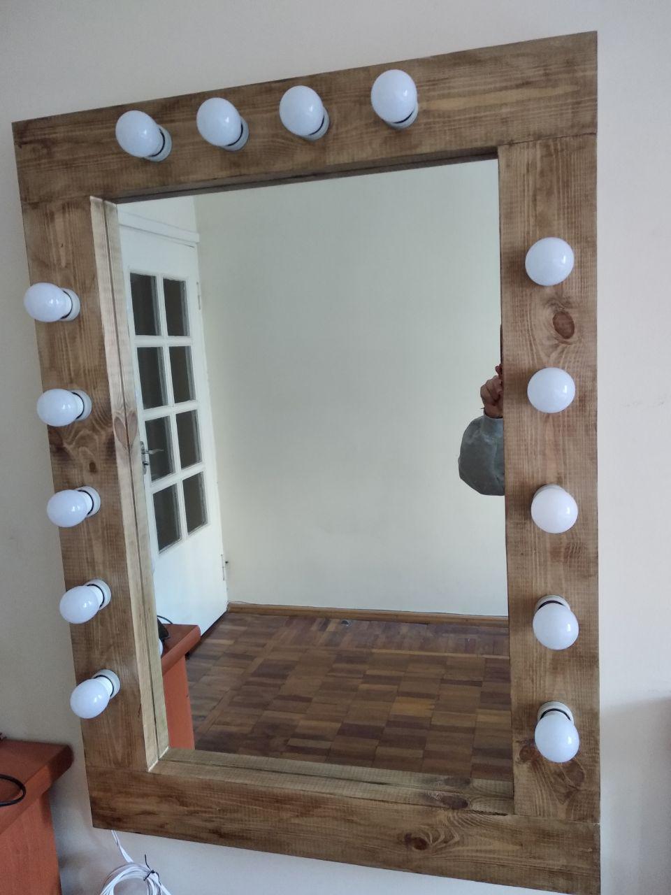 DIY Makeup Mirror - My, Mirror, Longpost, Images, Presents, Video