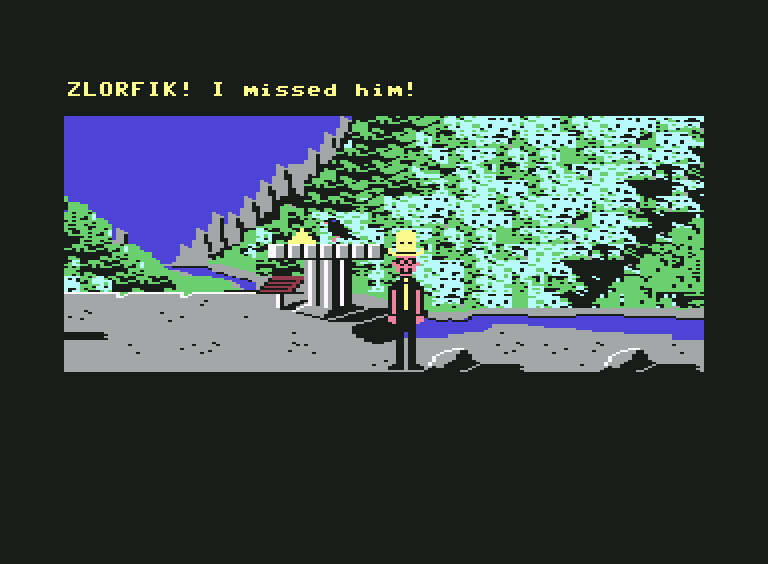 Zak McKracken and the Alien Mindbenders. Часть 2. - Моё, 1988, Прохождение, Lucasfilm Games, Commodore 64, Квест, Ретро-Игры, Компьютерные игры, Длиннопост