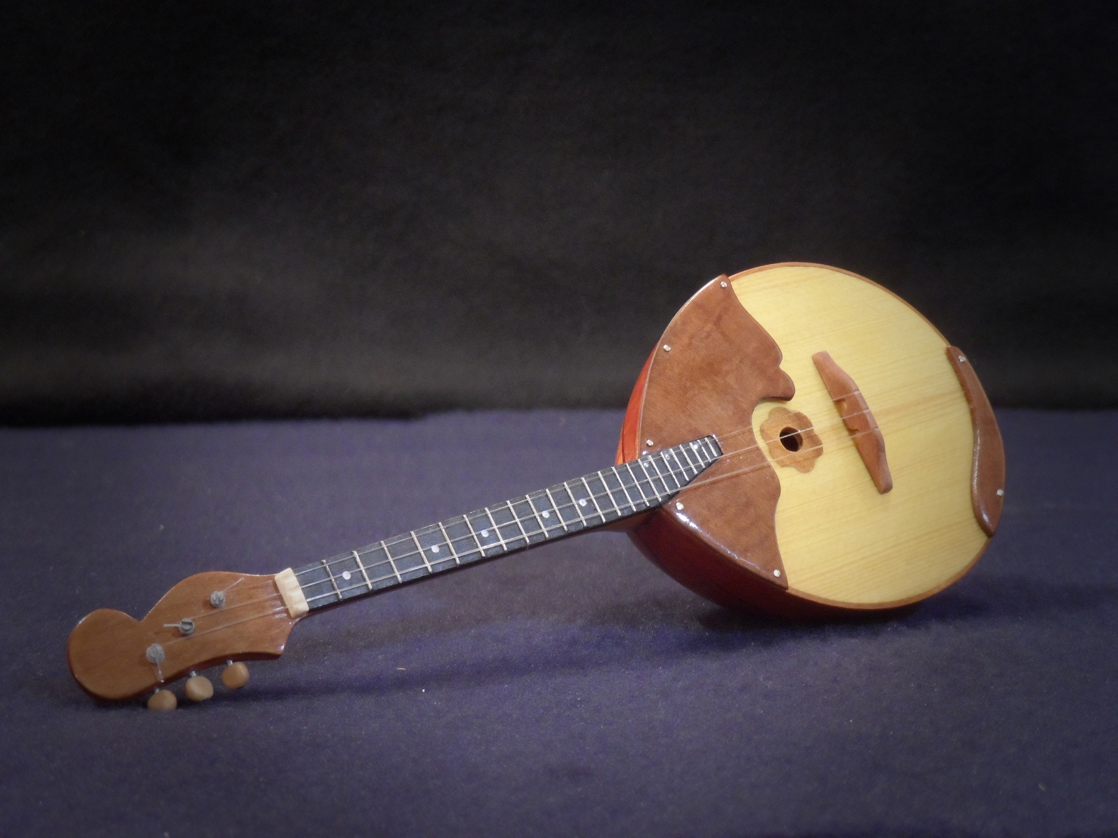 How a small idea turns into a favorite hobby. - My, Hobby, Musical instruments, Miniature, Video, Handmade, Longpost, Material: Natural Wood