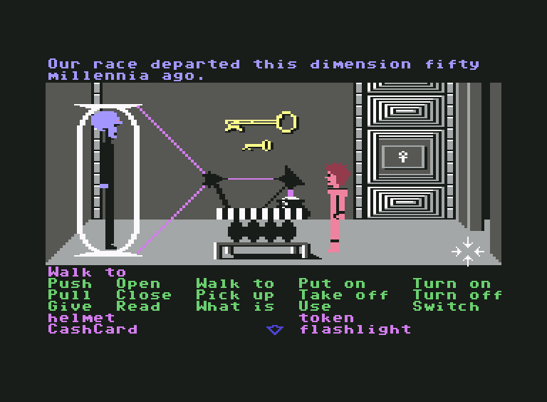 Zak McKracken and the Alien Mindbenders. Часть 2. - Моё, 1988, Прохождение, Lucasfilm Games, Commodore 64, Квест, Ретро-Игры, Компьютерные игры, Длиннопост