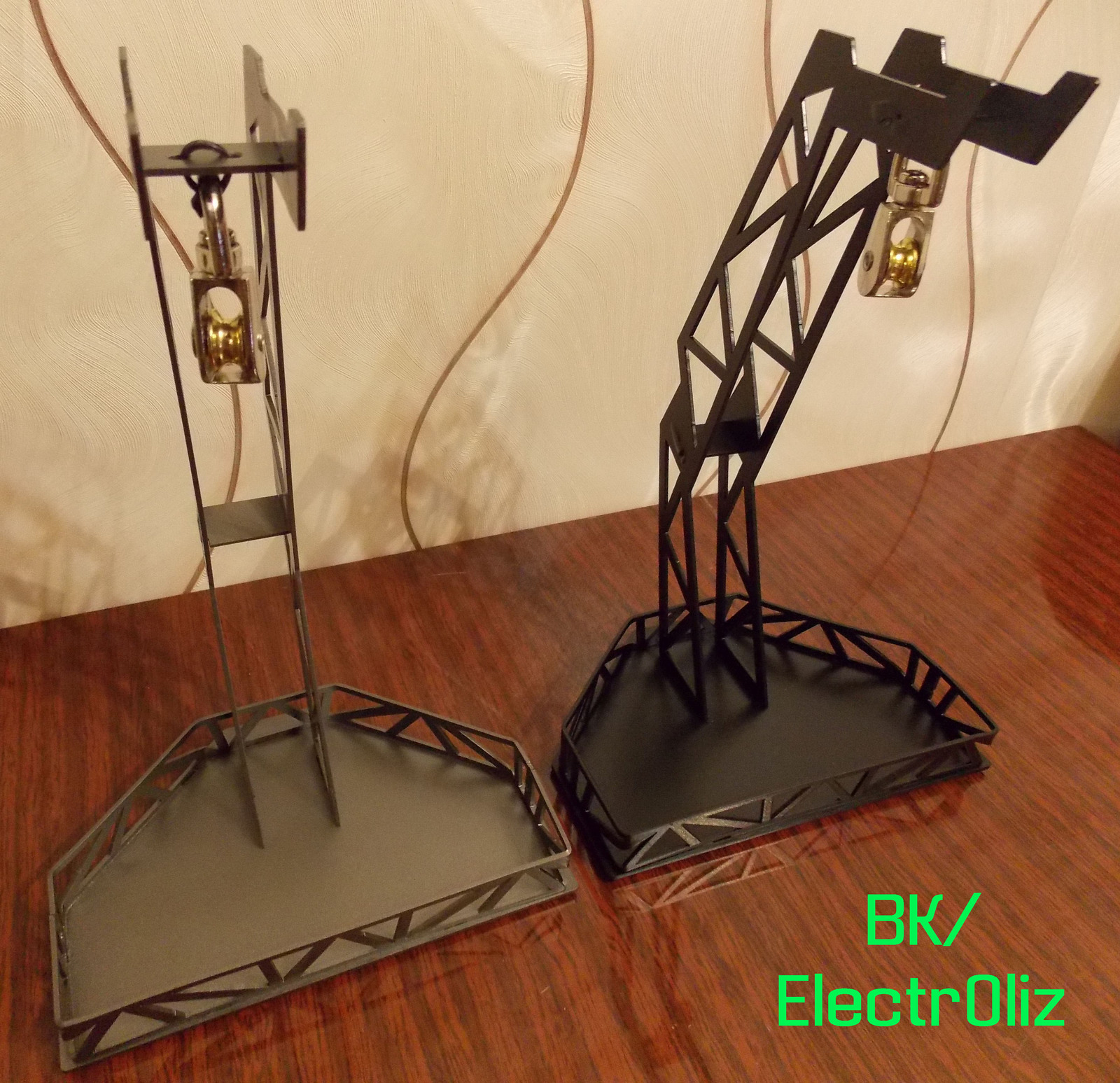 Stands for headphones part 9 (Crane and update of old ones) - My, Stand, Headphone stand, Needlework without process, Longpost