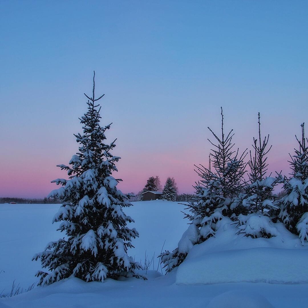 Aesthetics - Aesthetics, beauty, Snow, Sky, The photo