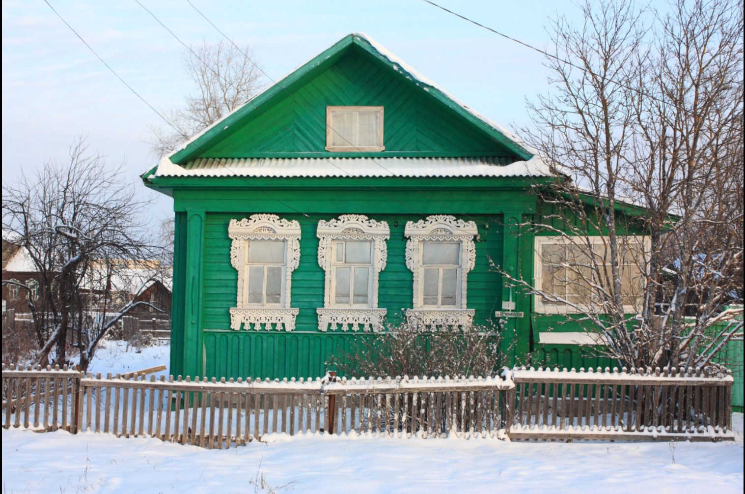 Резные наличники в Ярославской области | Пикабу