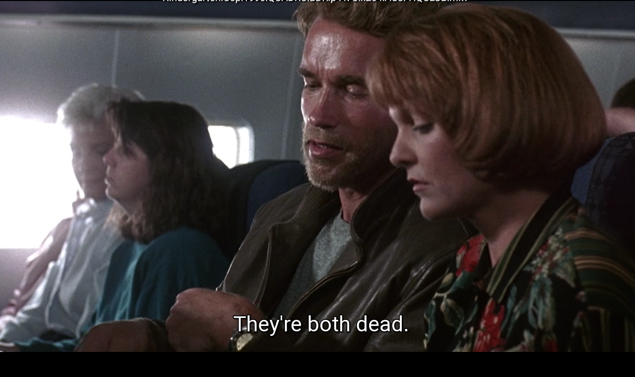 Experienced advice. - Onydey, Arnold Schwarzenegger, Airplane, Kindergarten Cop, settle down, Longpost