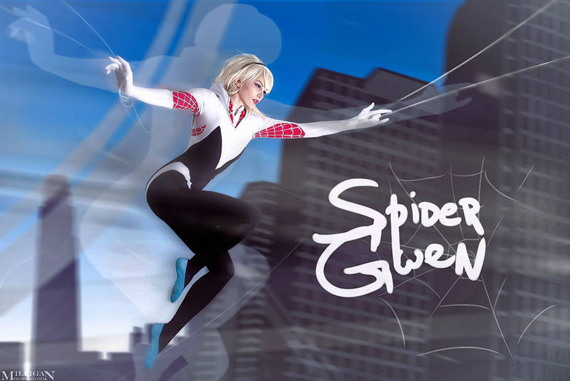 Spider-Gwen by Mari Evans - Cosplay, Russian cosplay, Marvel, Spider-gwen, Spiderman, Beautiful girl, , Longpost, Gwen Stacy