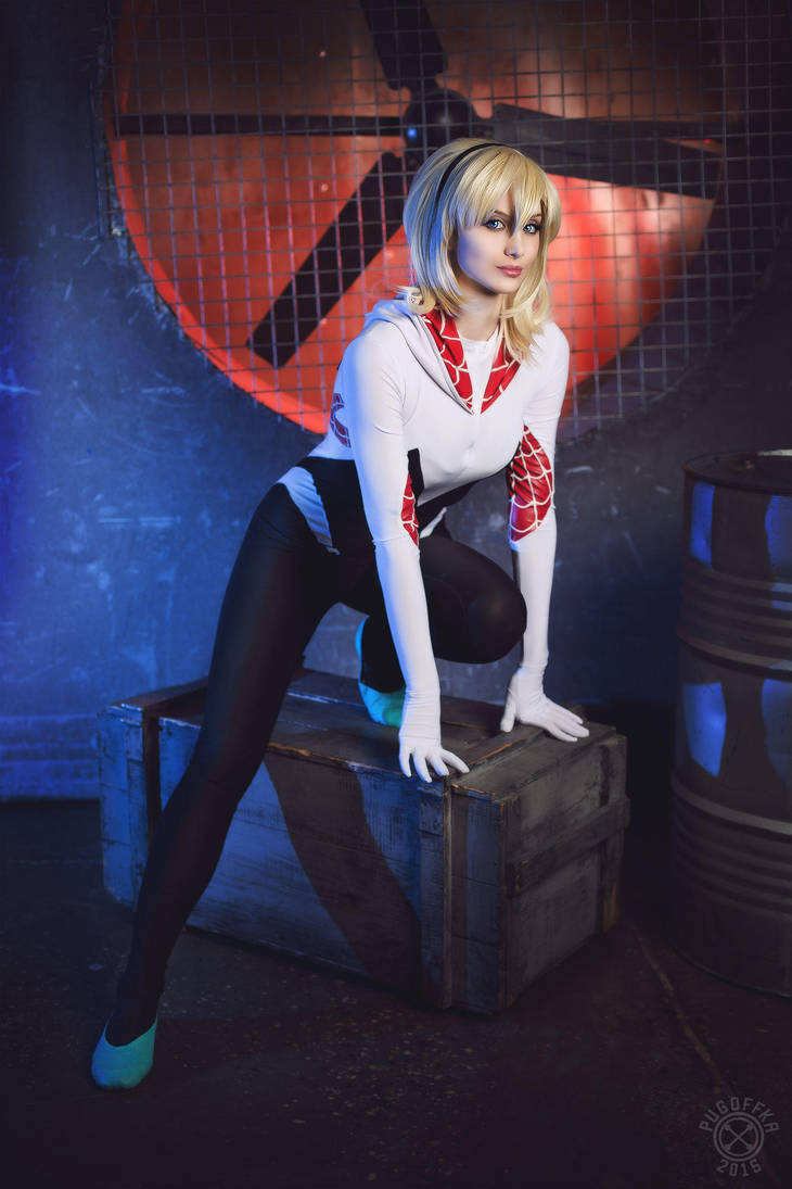 Spider-Gwen by Mari Evans - Cosplay, Russian cosplay, Marvel, Spider-gwen, Spiderman, Beautiful girl, , Longpost, Gwen Stacy