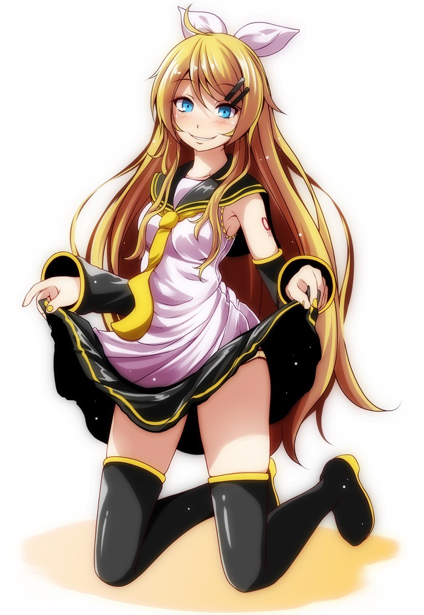 Rin matured - Anime, Not anime, Vocaloid, Kagamine rin, Anime art, , Pixiv