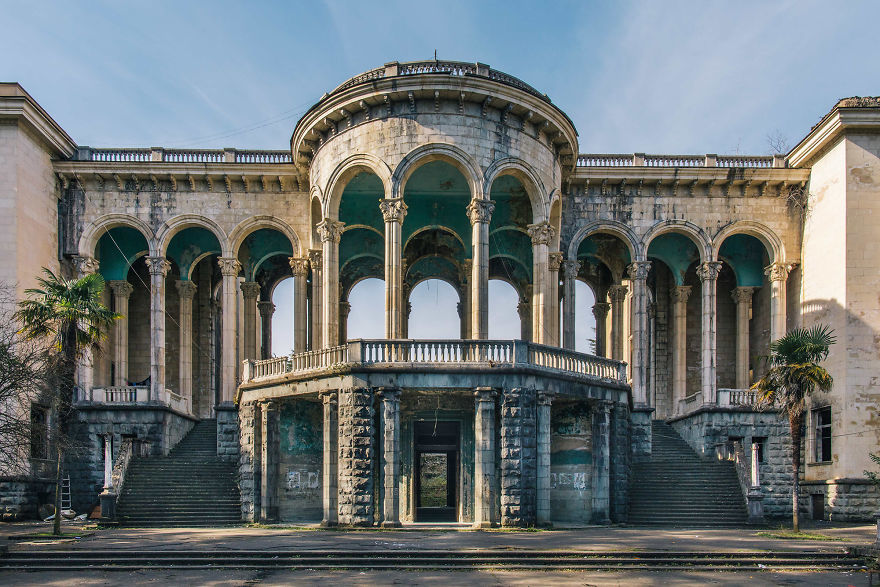 Abandoned Soviet sanatorium in Tskhaltubo - Georgia, the USSR, Abandoned, Longpost