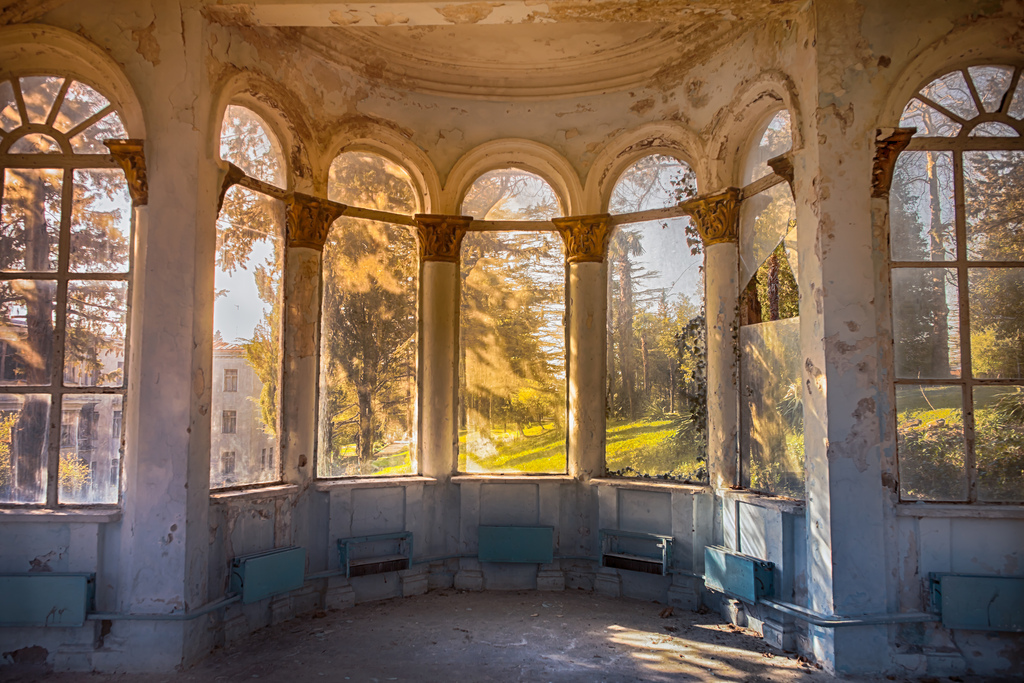 Abandoned Soviet sanatorium in Tskhaltubo - Georgia, the USSR, Abandoned, Longpost