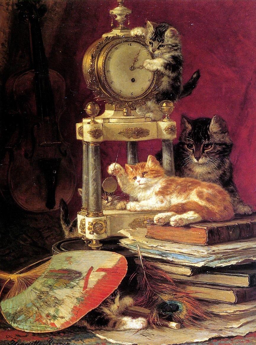 The charm of cats in the paintings of Henrietta Ronner-Kniep - Painting, cat, , Animalistics, Artist, Longpost