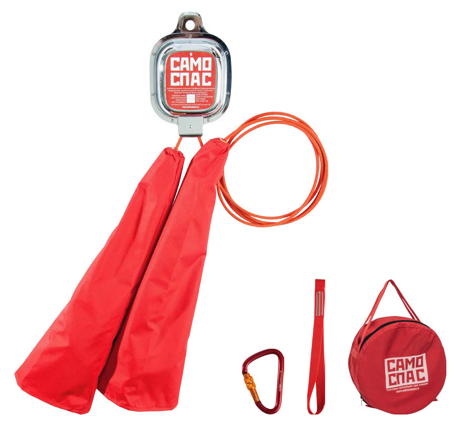 Equipment for emergency descent from the window in case of fire - Fire, Equipment, Interesting, Instructions, Mountaineering, Industrial alpinism, , Video, Longpost, Equipment