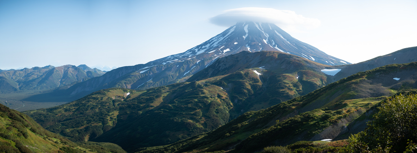 Kamchatka and its wonders - My, Kamchatka, The photo, The mountains, Dog, Alaskan Malamute, Longpost