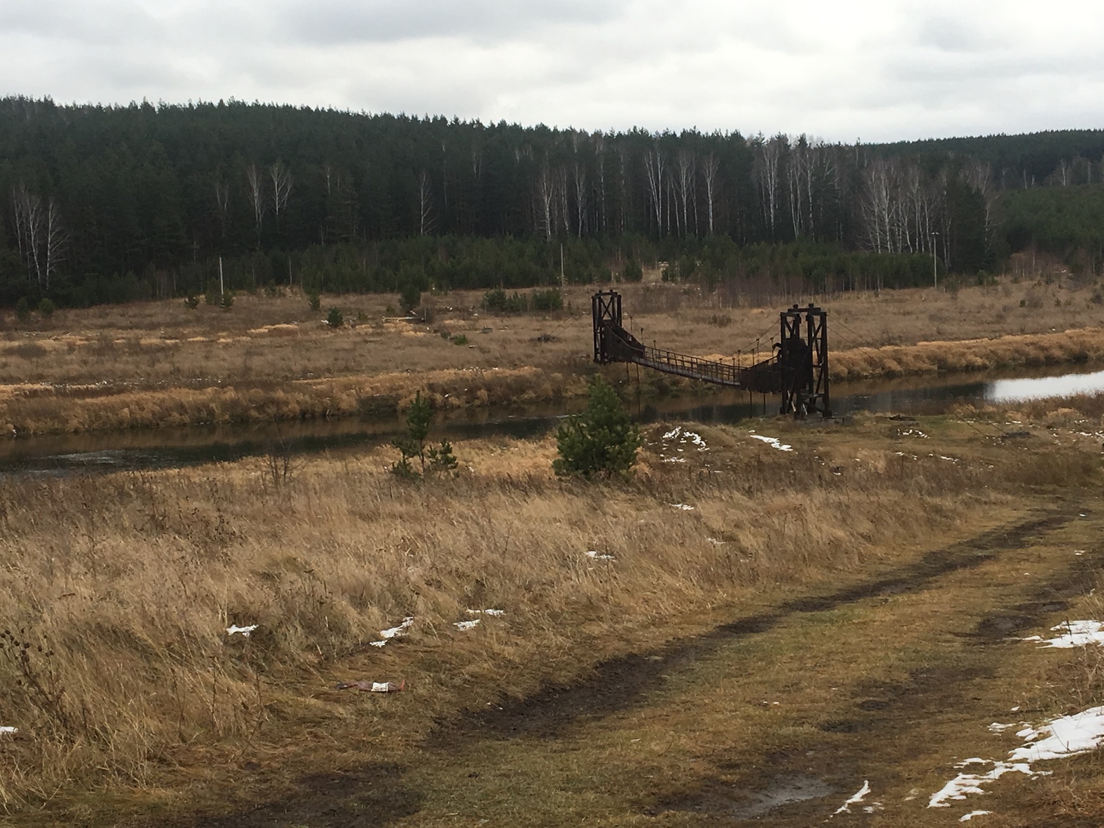 Bridge to another world - Nature, Yekaterinburg, Aramil, beauty, Bridge, Longpost