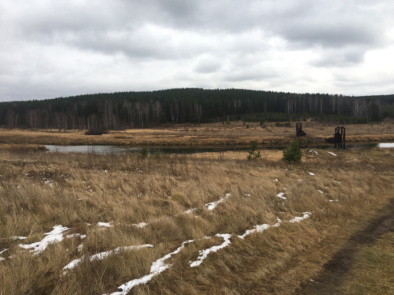 Bridge to another world - Nature, Yekaterinburg, Aramil, beauty, Bridge, Longpost