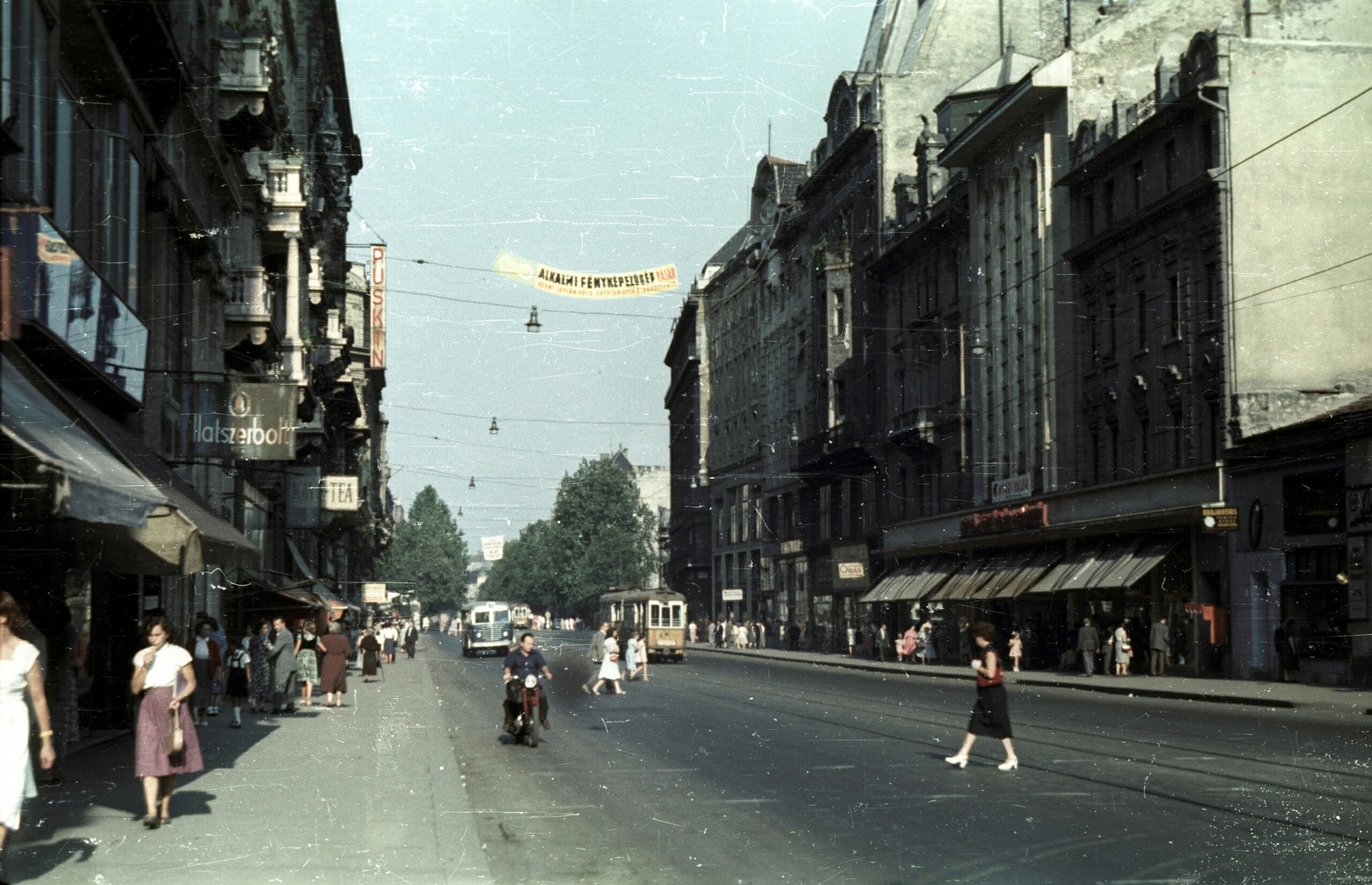 Hungarian capital and environs in 1959 - Historical photo, Budapest, Hungary, Longpost