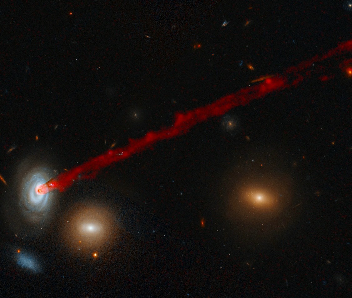 dying galaxy - Space, Galaxy, Longpost, Hubble telescope