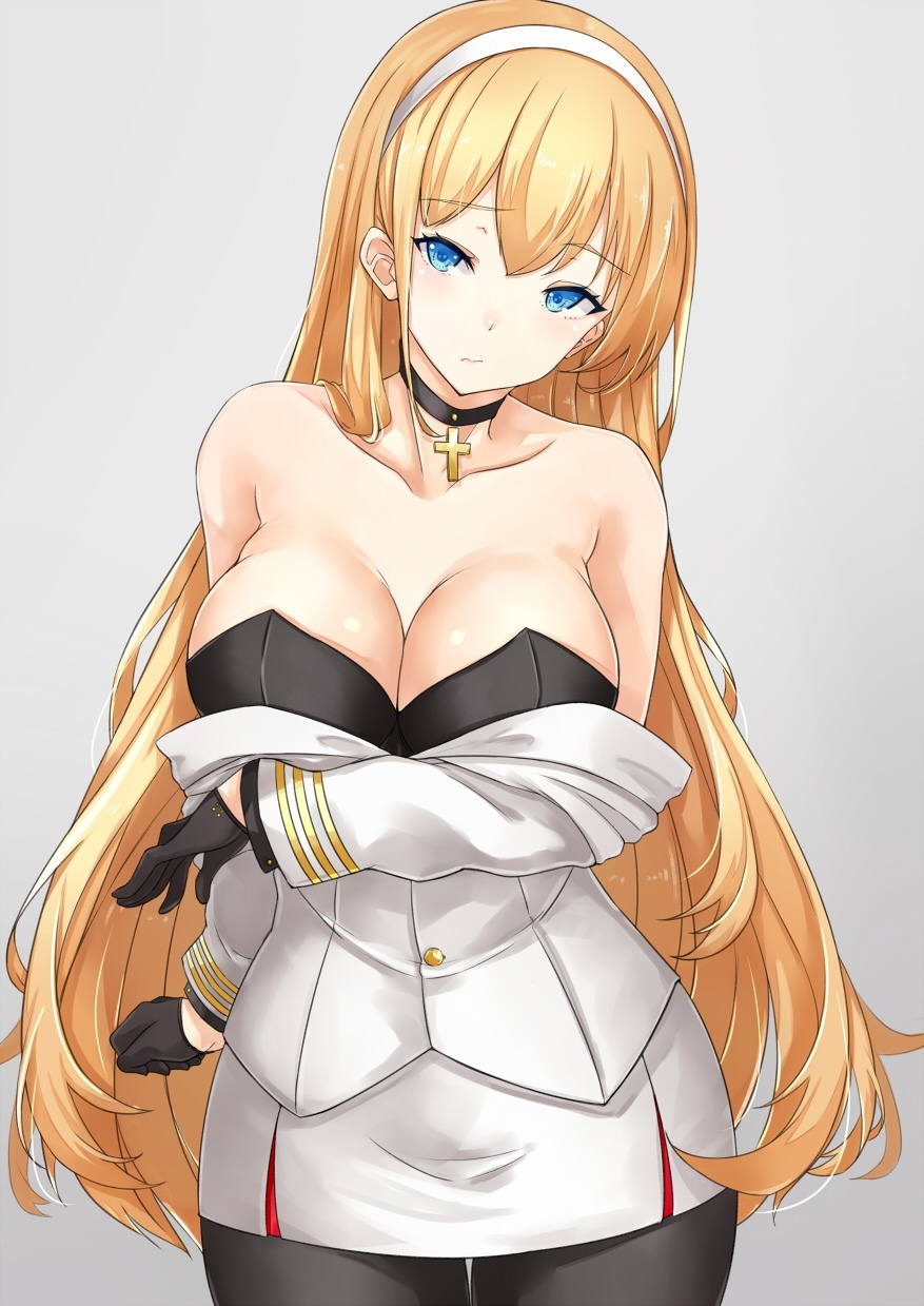 North Carolina - NSFW, Azur Lane, North carolina, Этти, Сиськи, Anime Art, Аниме, Арт, Длиннопост