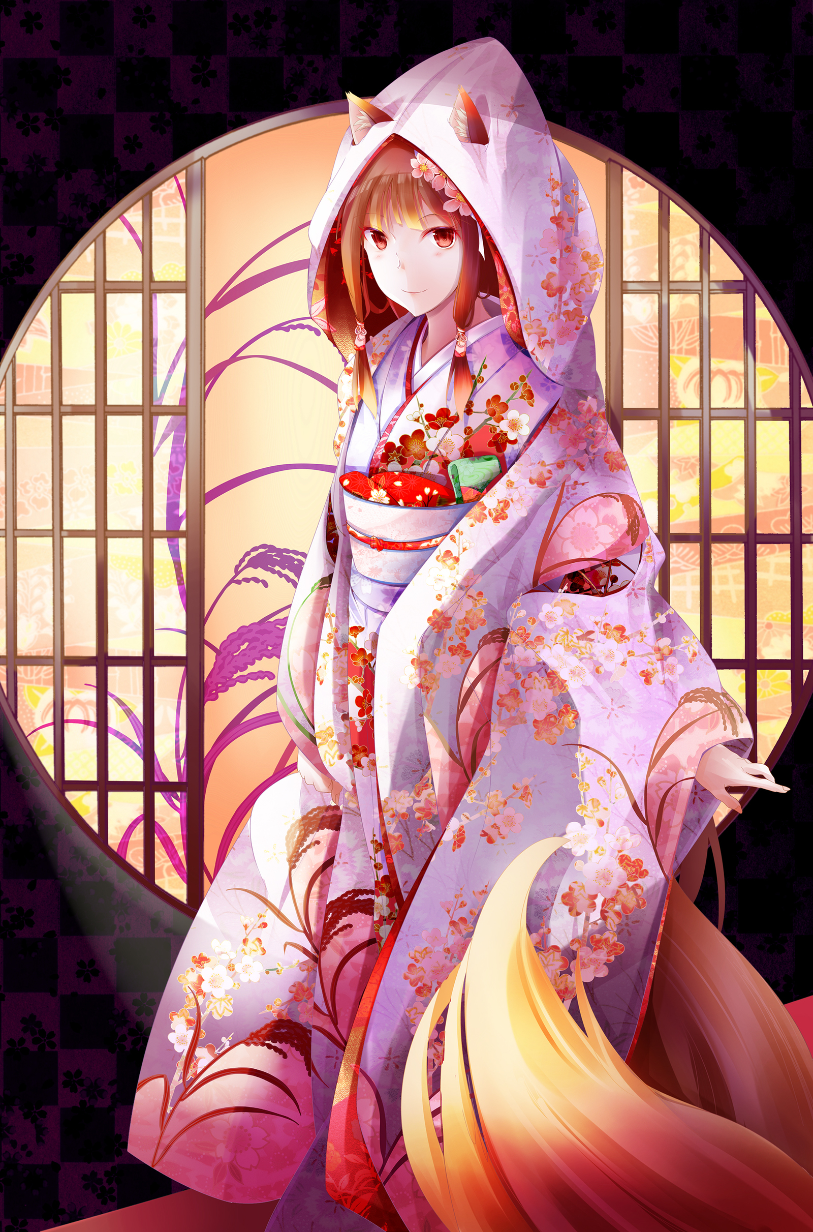 Horo\Holo - Anime art, Anime, Spice and Wolf, Horo holo, Holo