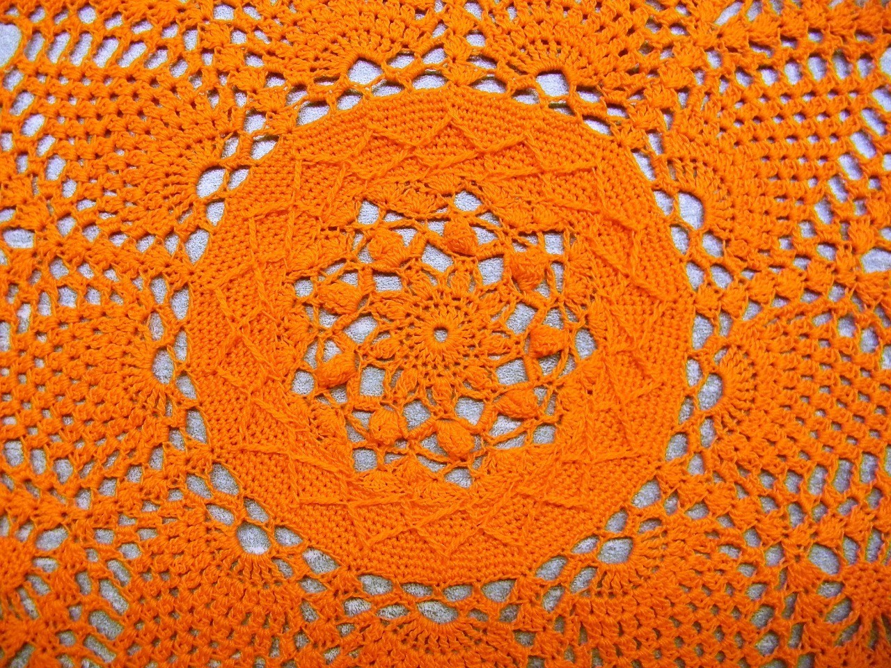 Doily - My, Needlework without process, Needlework, Napkins, , Crochet, Hook, Longpost