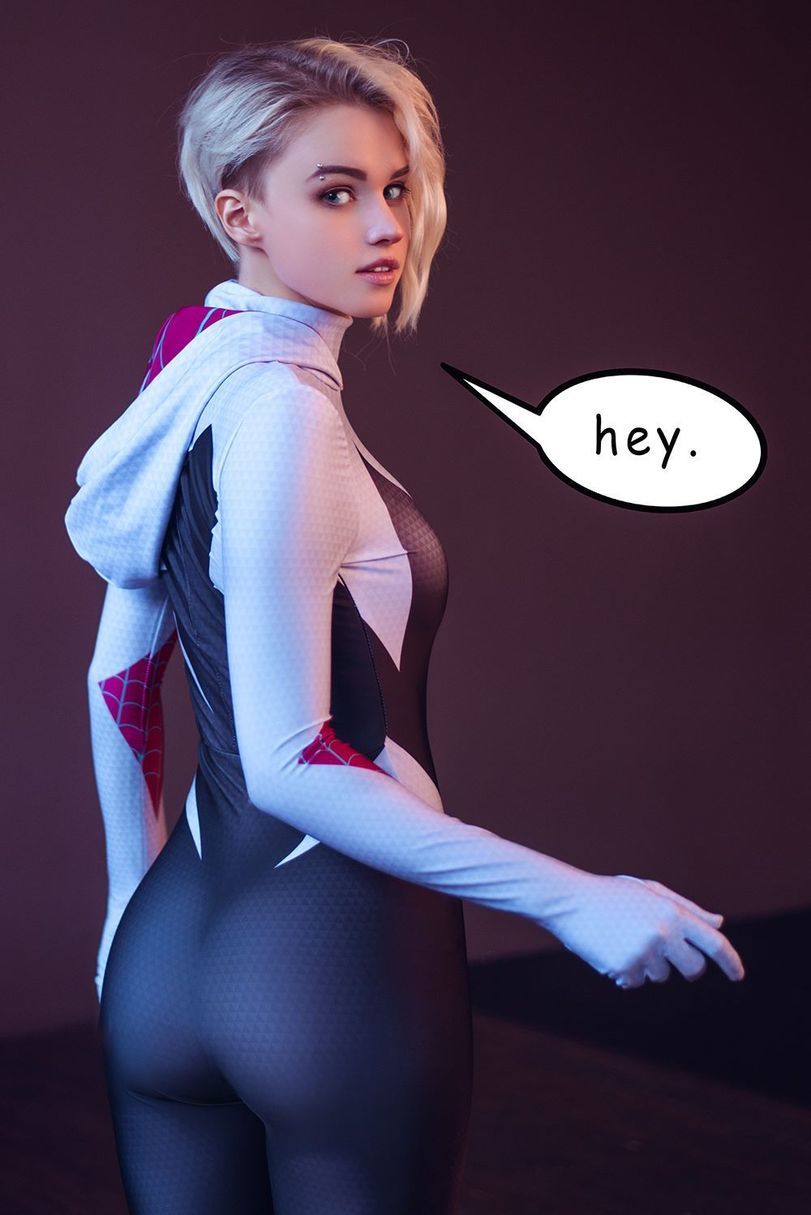 hey - Gwen Stacy, Cosplay, Beautiful girl, Sasha Holland, Longpost