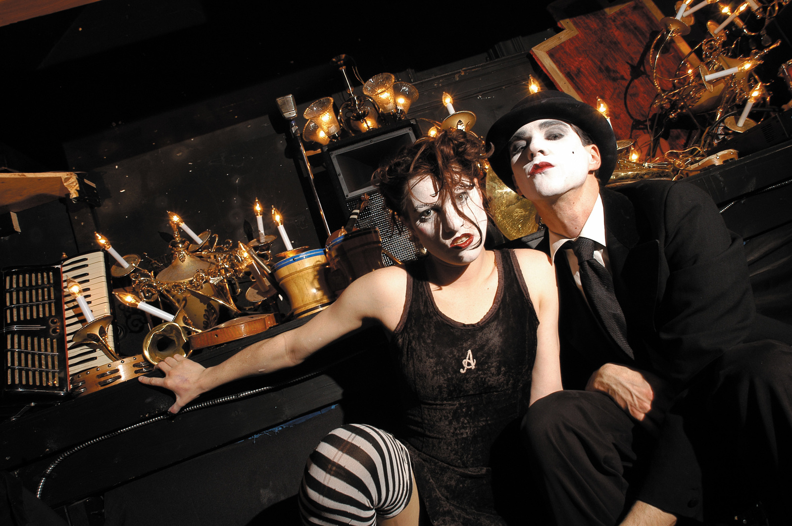 The Dresden Dolls - , Mime, PHOTOSESSION, Dresden, Old, 2003, Longpost