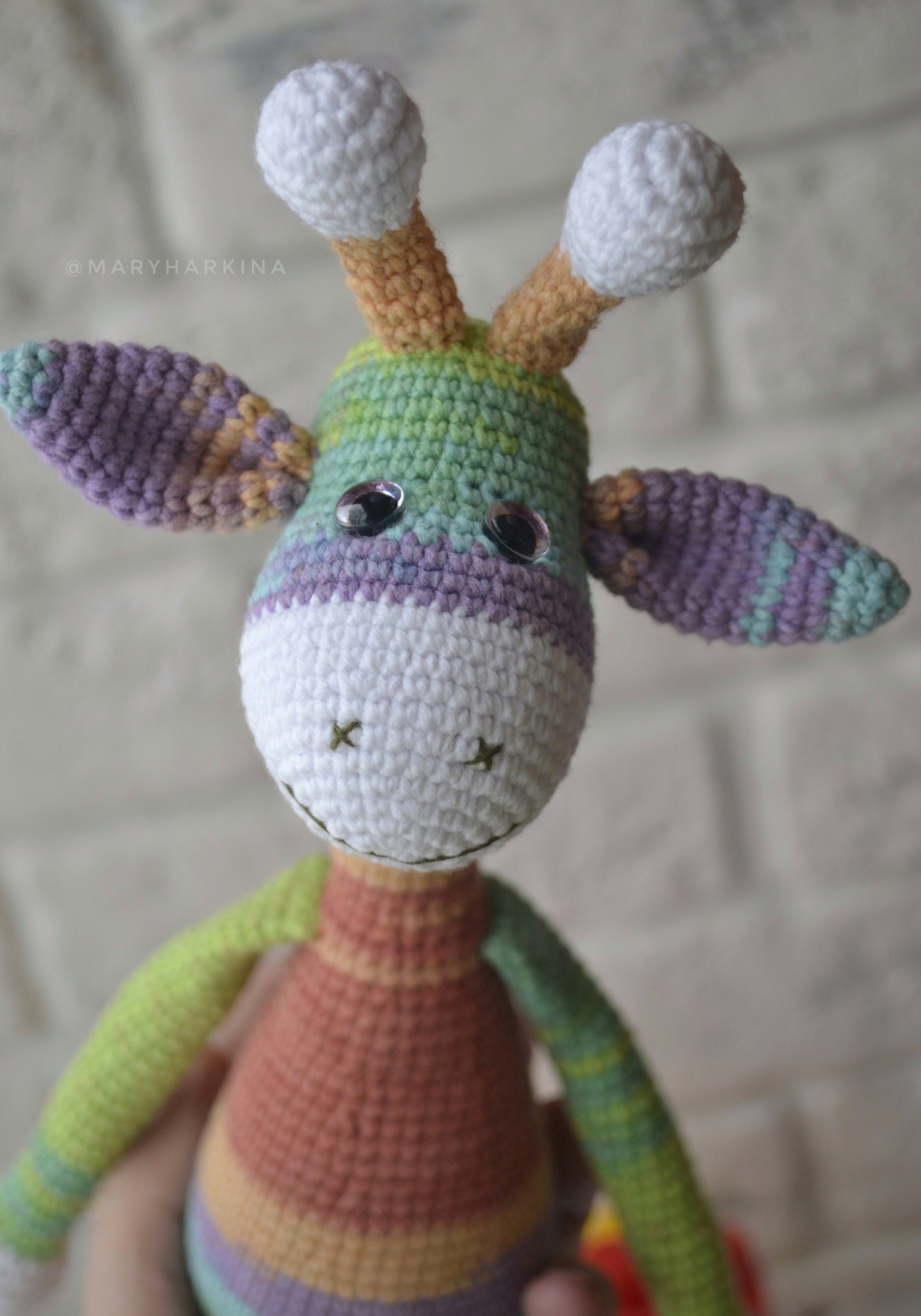 What is the name of the giraffe? - My, Knitting, Giraffe, Longpost