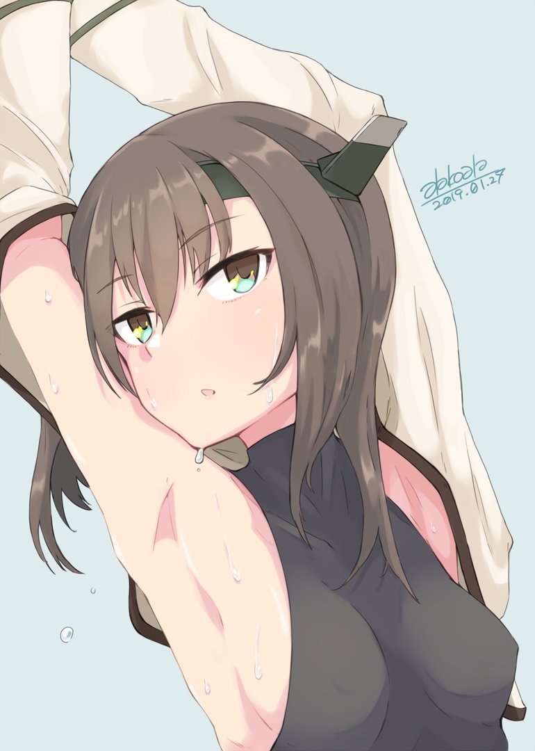 Kanmusu - Аниме, Kantai Collection, Minegumo, Haruna, Akashi, Johnston, Anime Art, Sendai, Длиннопост