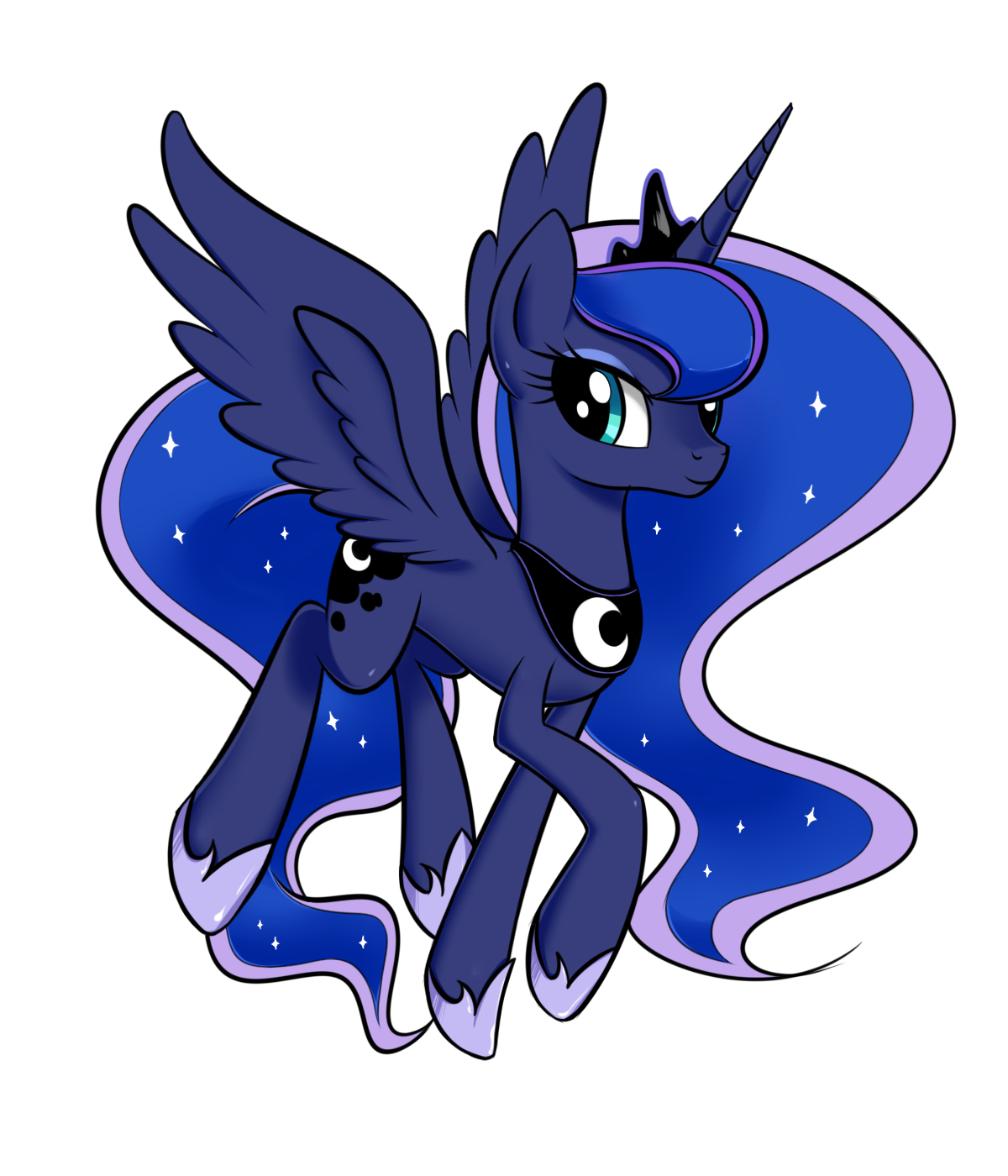 Ponyprincessluna - My Little Pony, Princess Luna, Twilite-Sparkleplz