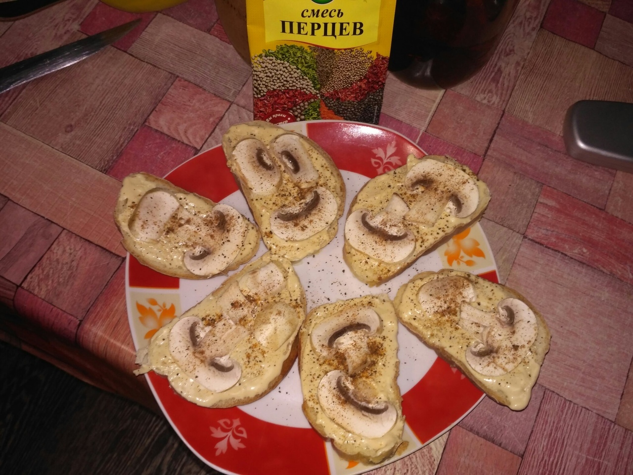 Бутерброды со свежими шампиньонами — рецепты | Дзен