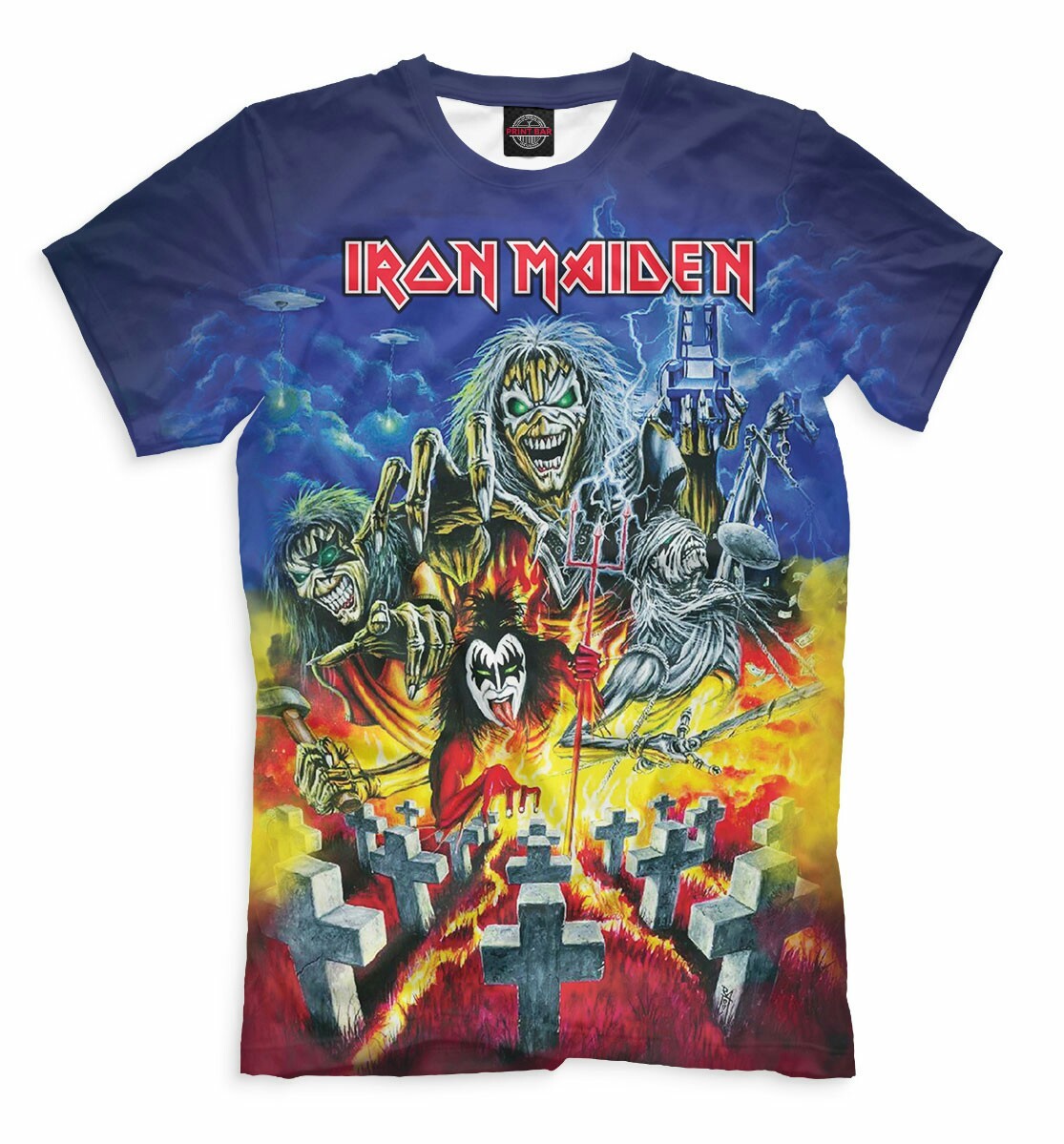 Iron maiden - My, Rock, Iron maiden, T-shirt, Morality, Old school, Longpost