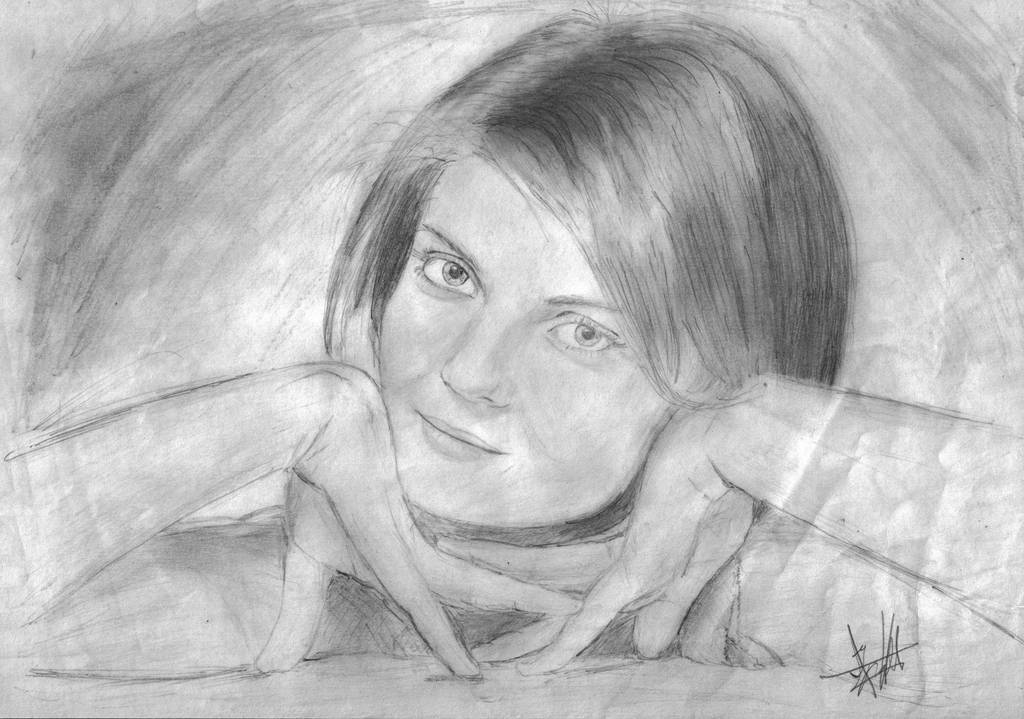 Helavisa - My, Portrait, Simple pencil, Helavisa, Mill