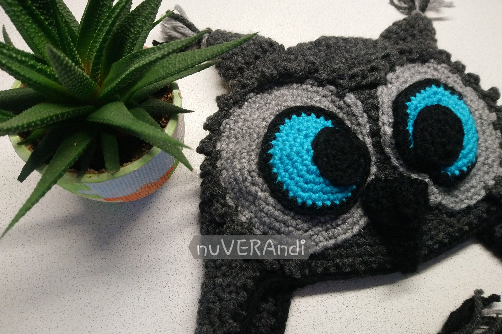 Warm, beautiful, winter - MY! - My, Knitting, Crochet, Needlework, Needlework with process, Longpost, Owl, Cap