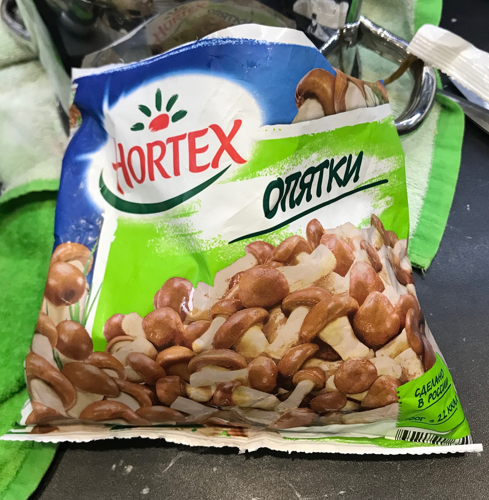 Honey mushrooms from HORTEX - My, Hortex, Mushrooms, Freezing, Longpost, Deception