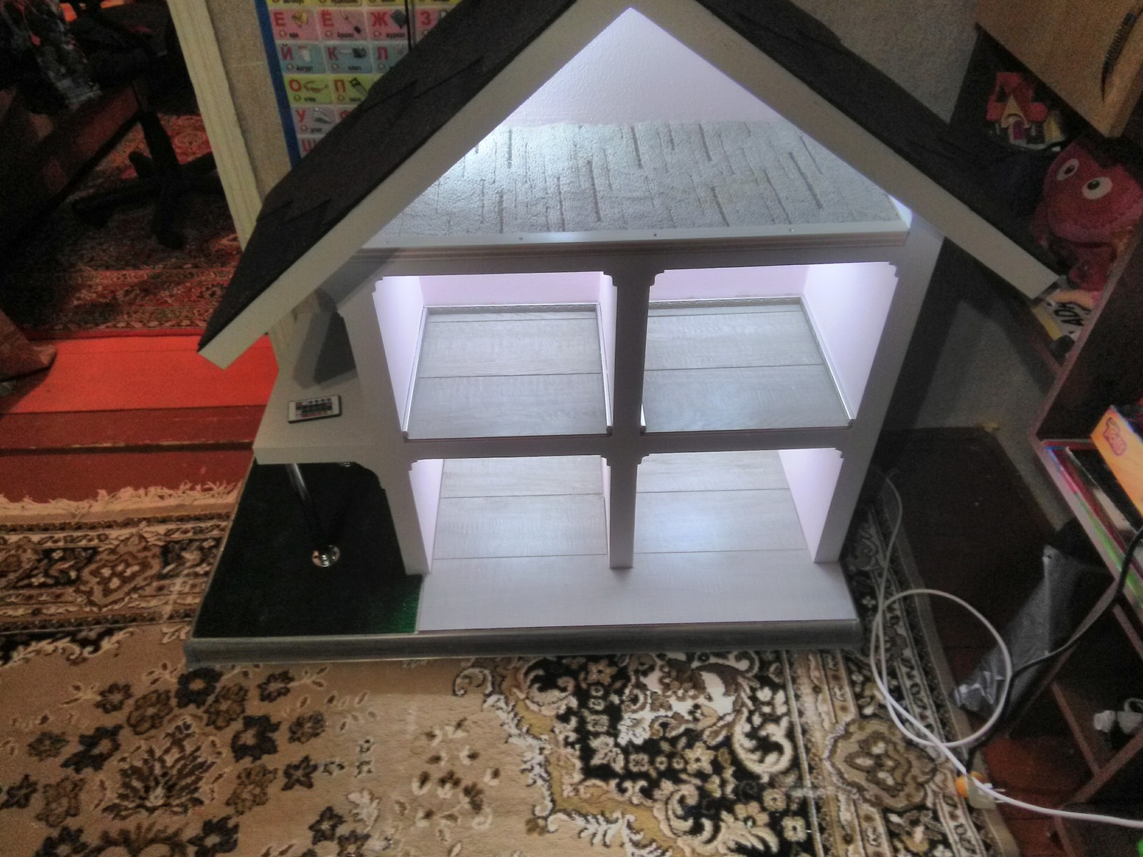 Gift for my beloved daughter - My, With your own hands, Presents, Dollhouse, Longpost