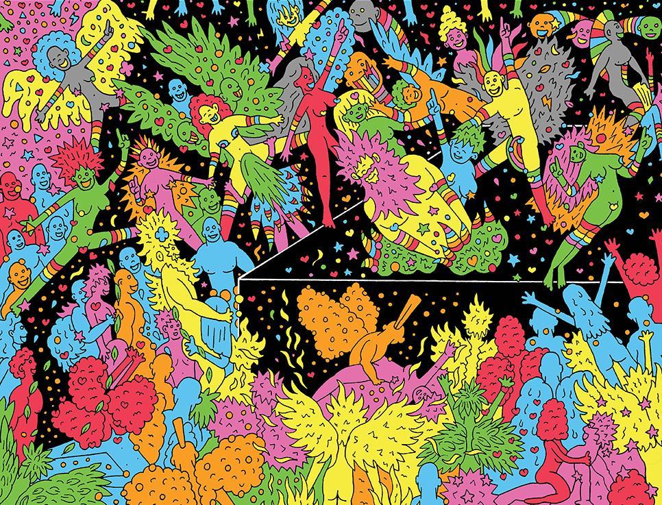 Hey! - Ramin Nazer, Comics, Psychedelic, LSD, A life, Longpost