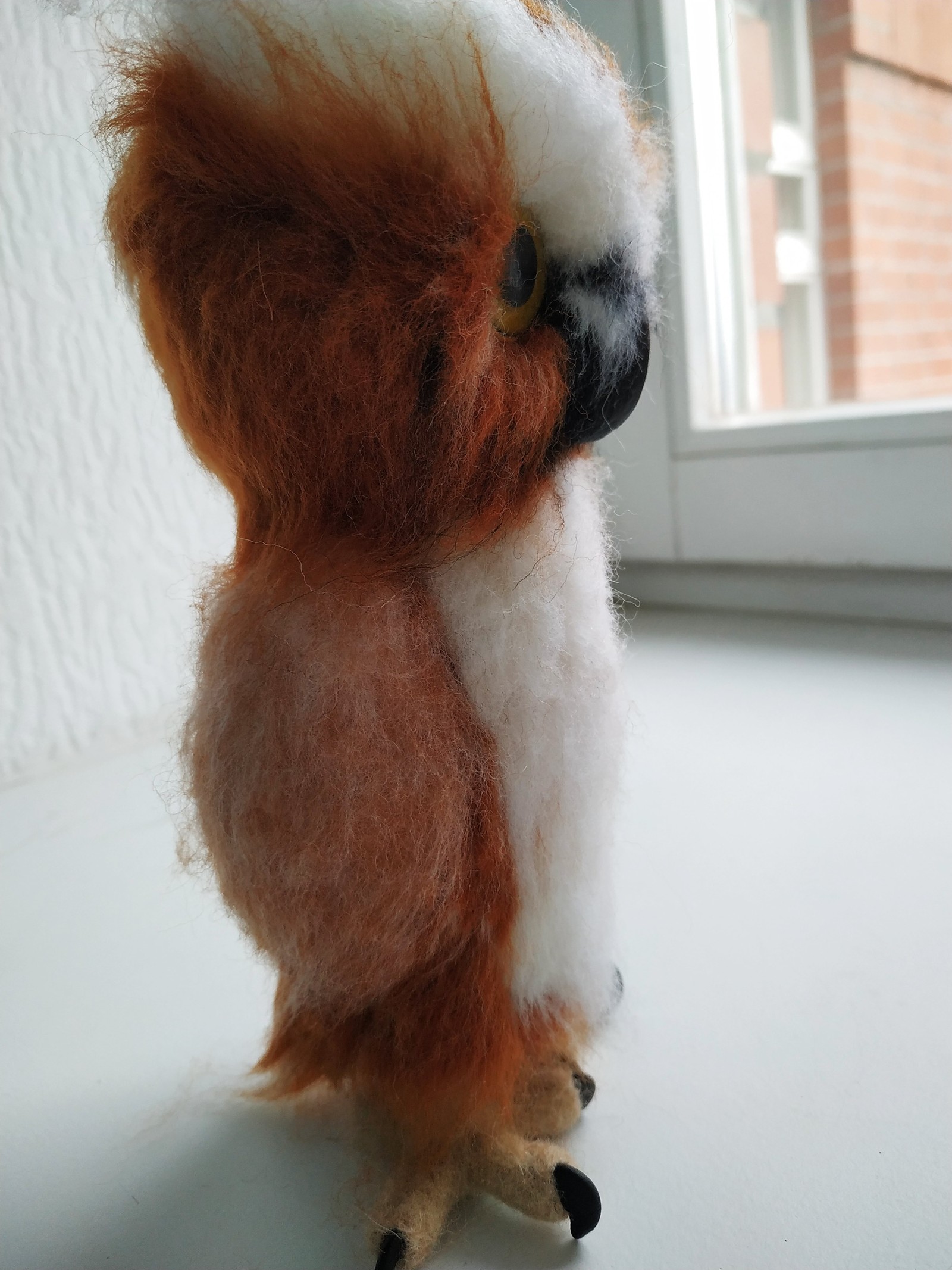 new work) - Dry felting, Author's toy, Longpost