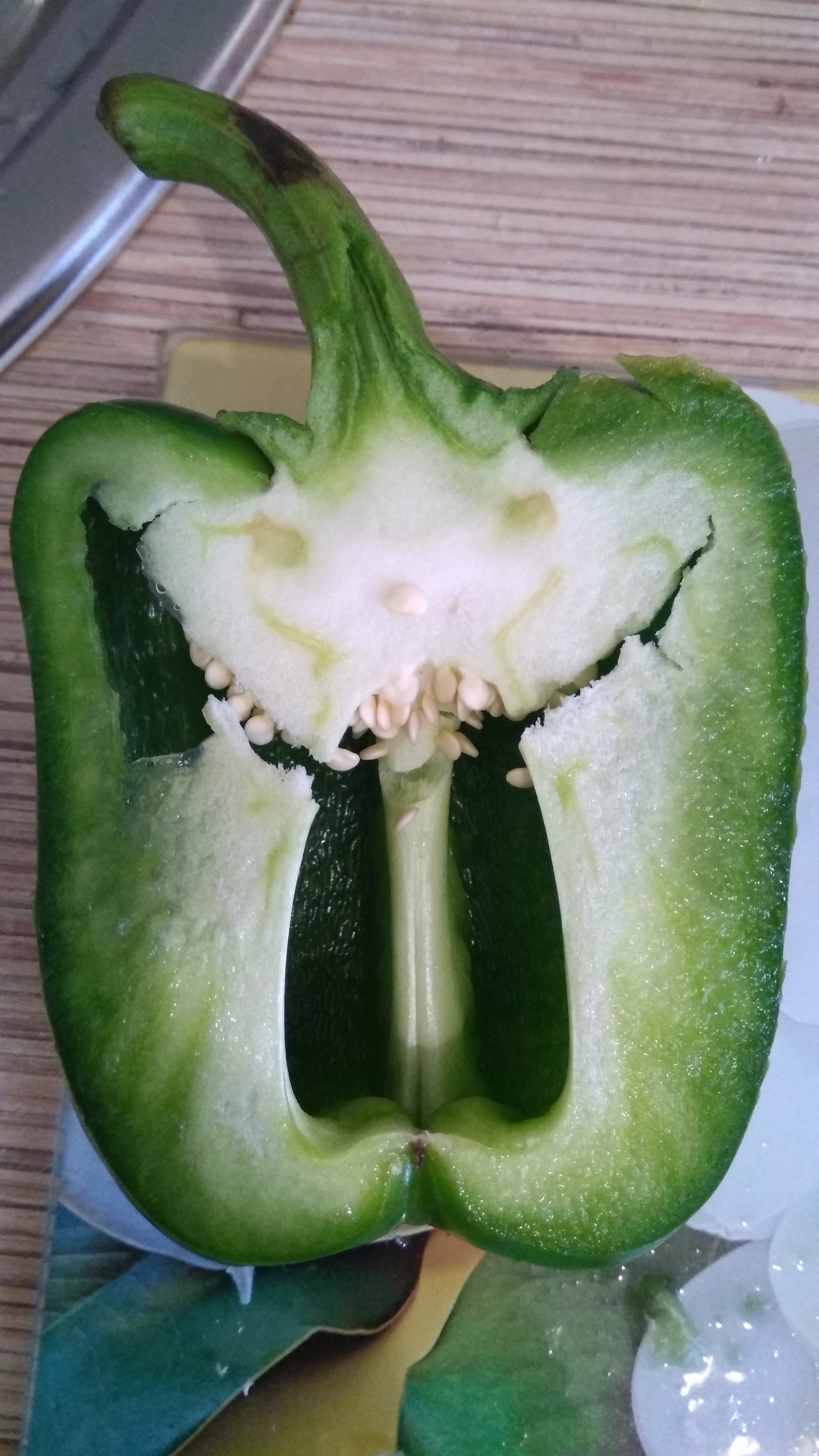 sinister pepper - My, Bell pepper, Sinister