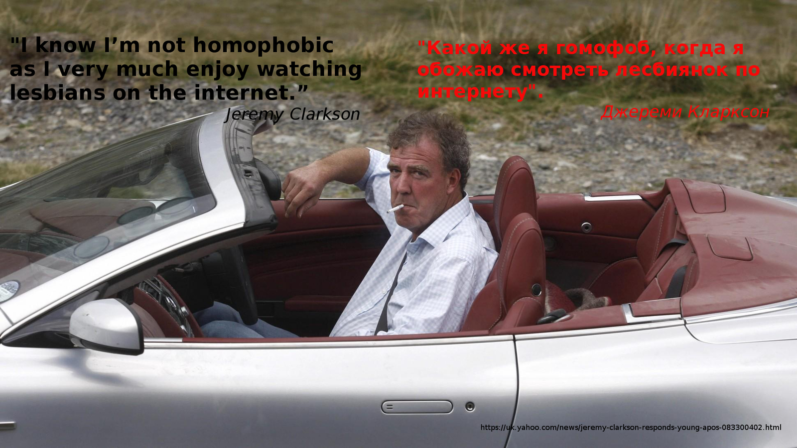 Jeremy Clarkson and homophobia - Top Gear, Jeremy Clarkson, Celebrities, Homophobia