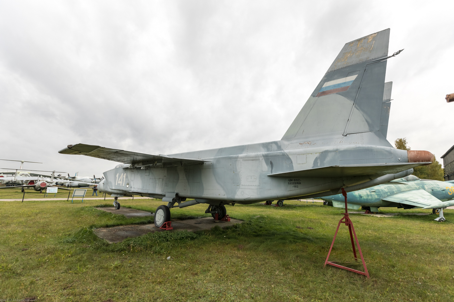 Yak-141. Vertical landing. - My, Airplane, Carrier-based aviation, Yak-141, Air Force Museum in Monino, Longpost, BBC Museum