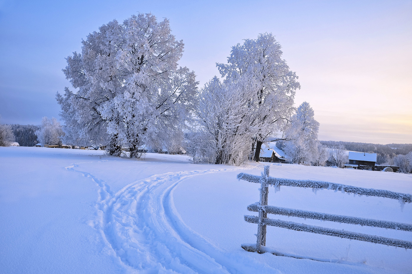 Symphony of sunset in the Urals - Ural, Snow, Winter, Sunset, The photo, Nature, Longpost