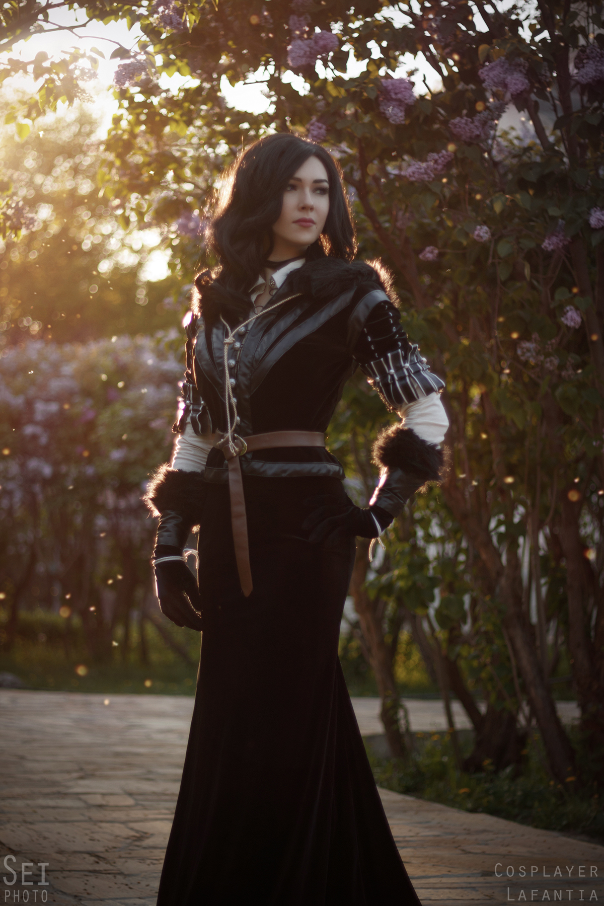 Yennefer from Vengerberg - My, Russian cosplay, Witcher, Yennefer, Games, Longpost, Cosplay, Video