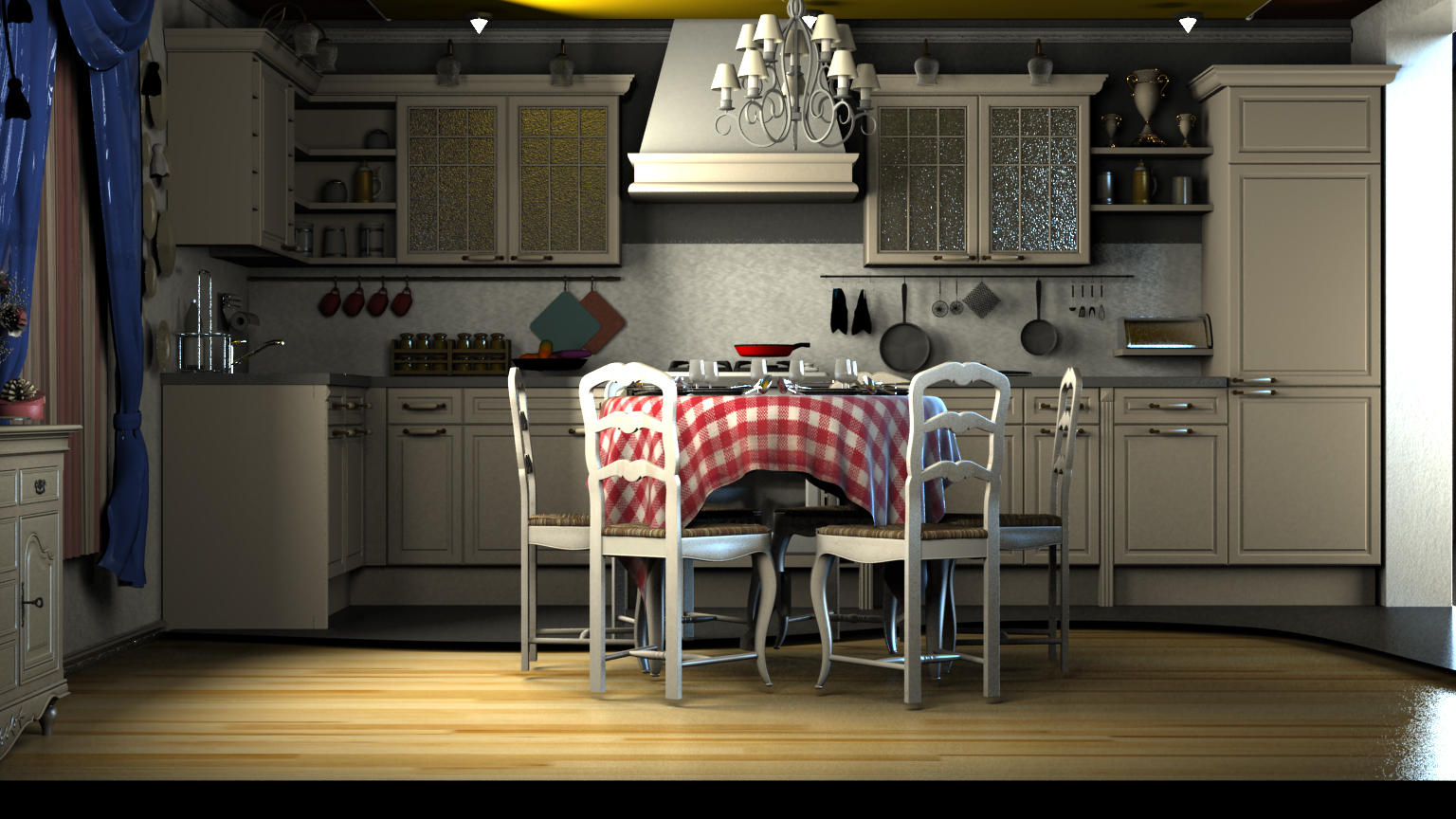 Architecture post #1 - My, Architecture, 3DS max, Interior, First time, Work, Render, Longpost