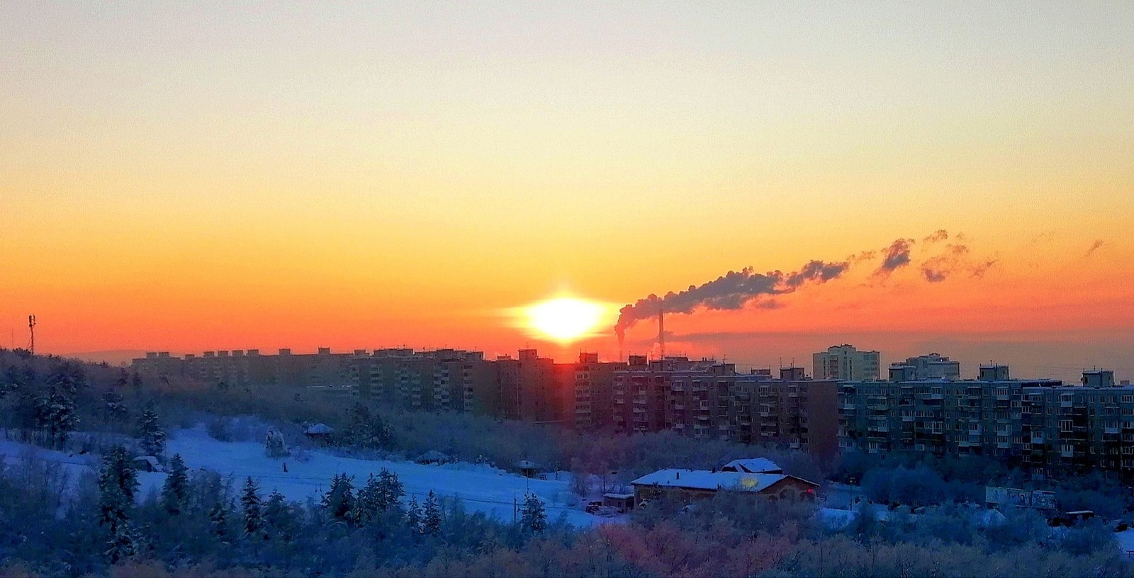 Великая стена - Моё, Фотография, Город, Мурманск