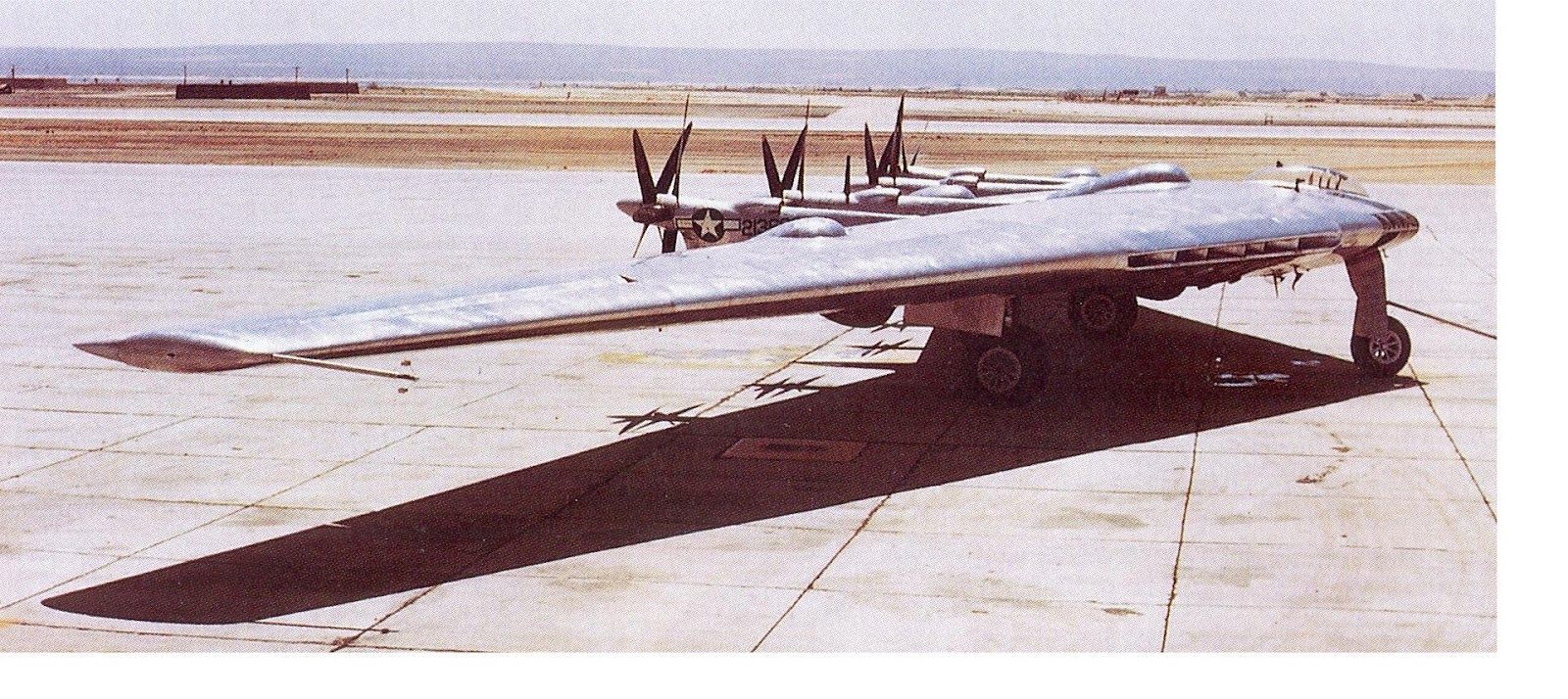 Northrop XB-35. Aircraft ahead of its time. - Airplane, Flying Wing, , Longpost