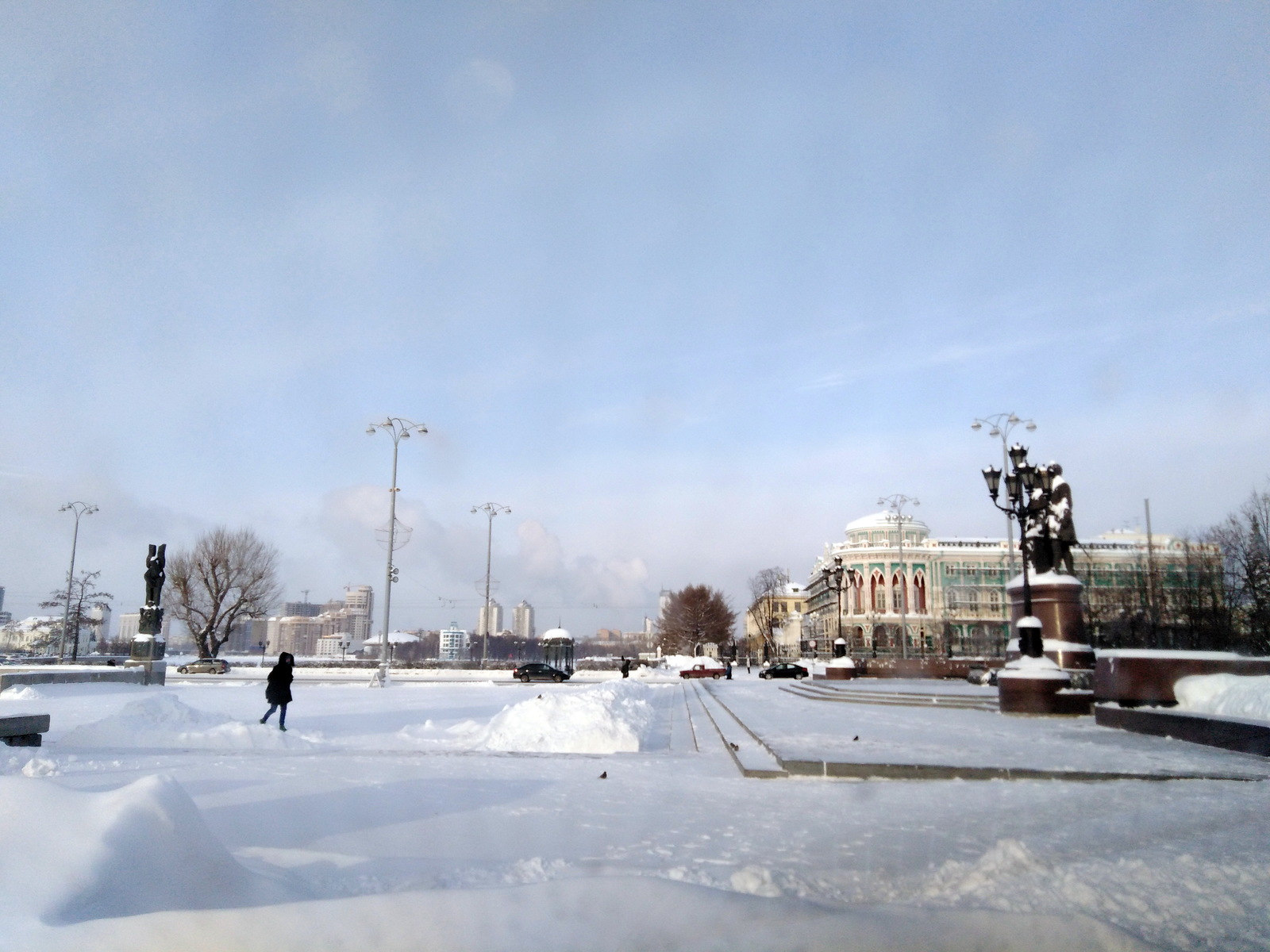 Екатеринбург снег. РП Свердловский зима.