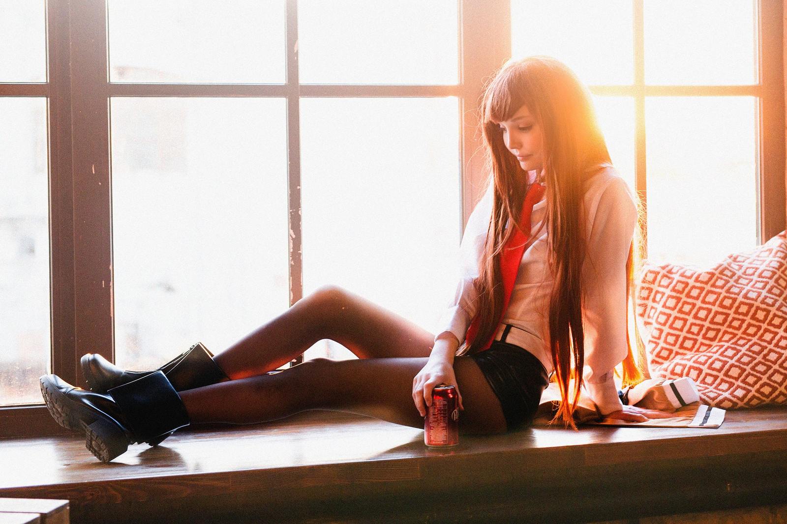 Alisa Bishop ( Rocksy Light ) - Kurisu Makise - NSFW, Kurisu makise, Rocksylight, , Cosplay, Longpost