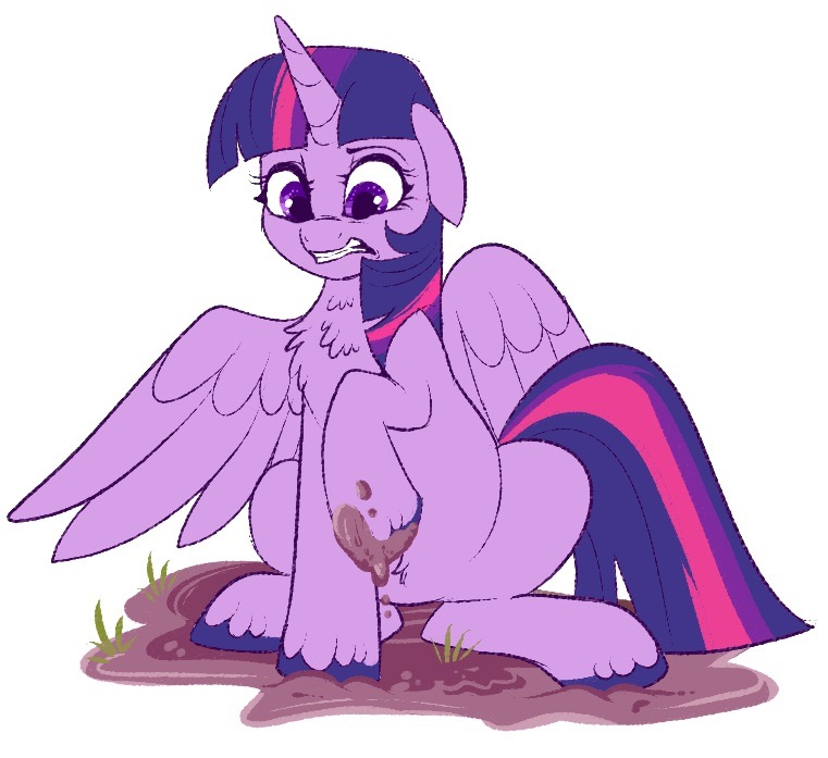 Twilight sat in a puddle - My little pony, Twilight sparkle, Lulubell