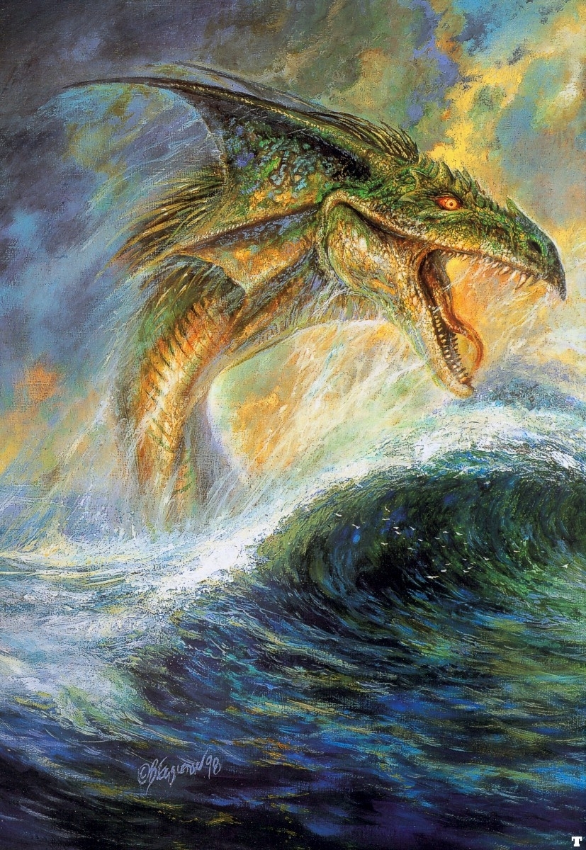 Работы художника Bob Eggleton - Bob Eggleton, Художник, Фантастика, Фэнтези, Рисунок, Арт, Длиннопост, Подборка