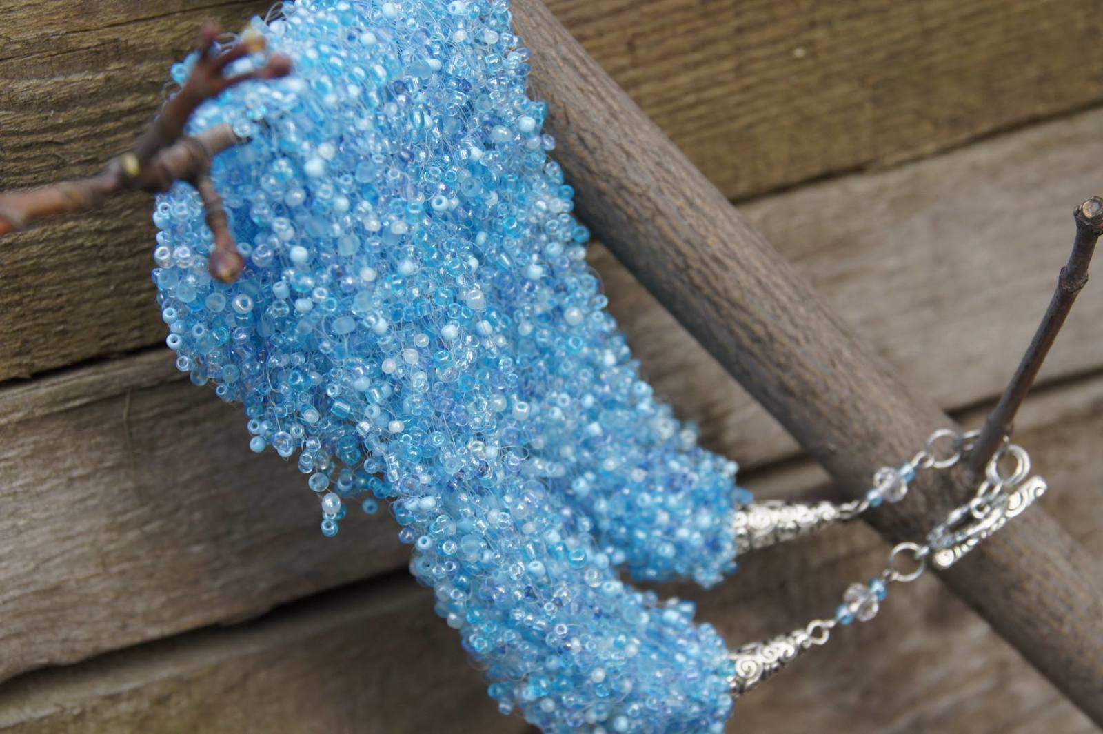 Air beaded - My, Longpost, With your own hands, Beading, Needlework with process, Beads, Beadwork